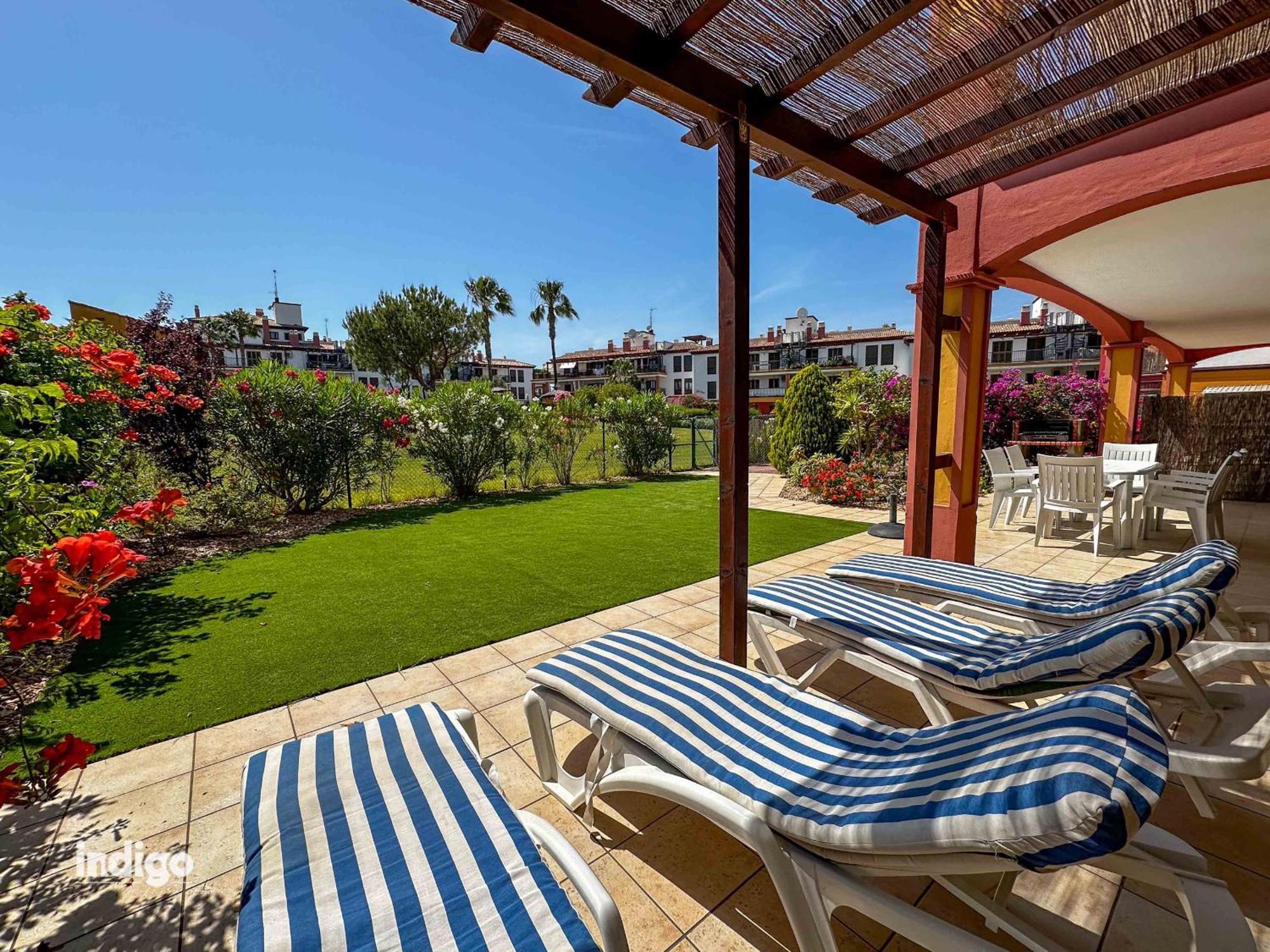 Modern Garden Apartment Ayamonte Exterior foto